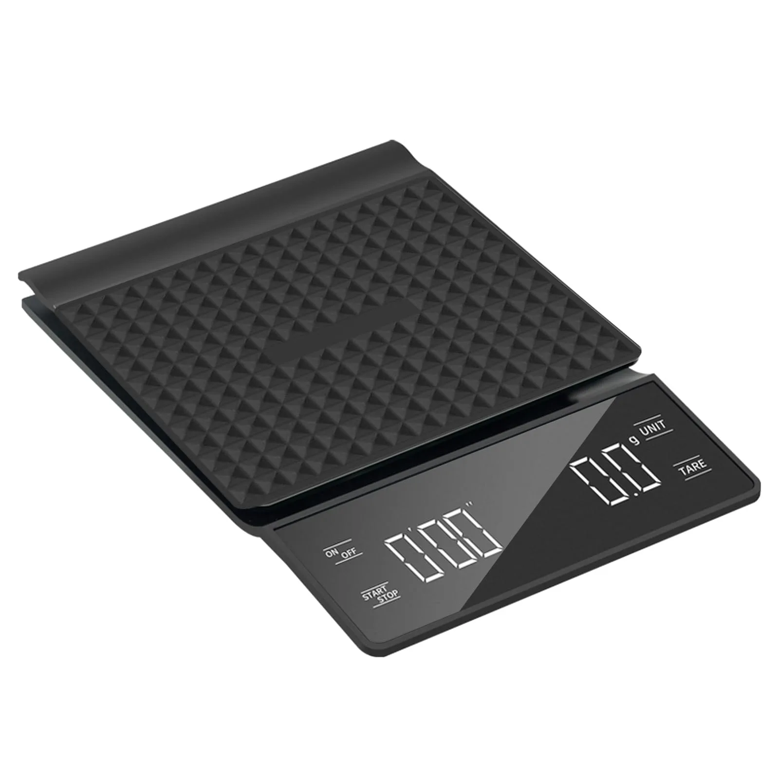 3kg/0.1g High Precision Coffee Scale, Espresso Scale with Timer, Backlit LCD Display, Tare Function, and Unit Conversion for Espresso, Pour Over, Drip Brewing